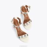 Kurt Geiger 女性 ロンドン オクタヴィア ブロック サンダル D60X6676 骨の組み合わせ |履物 - Image 3