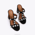 Kurt Geiger 女性 ロンドン オクタヴィア ブロック ミュール D60X6675 黒の組み合わせ |履物 - Image 3