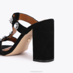 Kurt Geiger 女性 ロンドン オクタヴィア ブロック ミュール D60X6675 黒の組み合わせ |履物 - Image 4