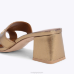 Kurt Geiger 女性 ロンドン オディナ ブロック D60X6446 金 |履物 - Image 3