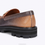 Kurt Geiger 女性 ロンドン カーナビー チャンキー ローファー D60X6394 ミッドブラウン |履物 - Image 4