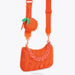 Kurt Geiger 女性 ロンドン クロッシェ マルチ クロスボディ D60X6472 オレンジ |バッグ - Image 3