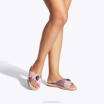 Kurt Geiger 女性 ロンドン ケンジントン エスパドリーユ D60X6443 ピンクの組み合わせ |履物 - Image 2