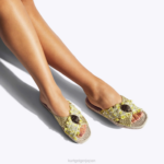 Kurt Geiger 女性 ロンドン ケンジントン エスパドリーユ D60X6445 黄色 |履物 - Image 2