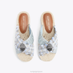 Kurt Geiger 女性 ロンドン ケンジントン エスパドリーユ D60X6444 青白い |履物 - Image 3