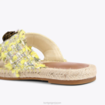 Kurt Geiger 女性 ロンドン ケンジントン エスパドリーユ D60X6445 黄色 |履物 - Image 4
