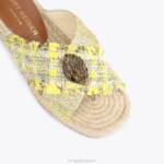 Kurt Geiger 女性 ロンドン ケンジントン エスパドリーユ D60X6445 黄色 |履物 - Image 5