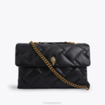 Kurt Geiger 女性 ロンドン ケンジントン ソフト XXL バッグ D60X669 黒 |バッグ