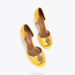 Kurt Geiger 女性 ロンドン ケンジントン ドルセー D60X6343 黄色 |履物 - Image 2