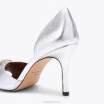 Kurt Geiger 女性 ロンドン ケンジントン ドルセー D60X6345 銀 |履物 - Image 4