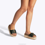 Kurt Geiger 女性 ロンドン ケンジントン フラットフォーム D60X6439 黒 |履物 - Image 2
