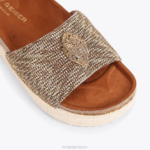 Kurt Geiger 女性 ロンドン ケンジントン フラットフォーム D60X6440 ベージュ |履物 - Image 5