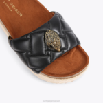 Kurt Geiger 女性 ロンドン ケンジントン フラットフォーム D60X6439 黒 |履物 - Image 5