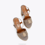 Kurt Geiger 女性 ロンドン ケンジントン プラットフォーム サンダル D60X6334 ベージュ |履物 - Image 3