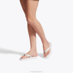 Kurt Geiger 女性 ロンドン ケンジントン Q フリップフロップ D60X6450 骨 |履物 - Image 2