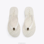 Kurt Geiger 女性 ロンドン ケンジントン Q フリップフロップ D60X6450 骨 |履物 - Image 3