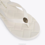 Kurt Geiger 女性 ロンドン ケンジントン Q フリップフロップ D60X6450 骨 |履物 - Image 4