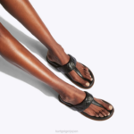Kurt Geiger 女性 ロンドン ケンジントン T バー チャンキー D60X6431 黒 |履物 - Image 2
