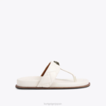 Kurt Geiger 女性 ロンドン ケンジントン T バー チャンキー D60X6432 骨 |履物 - Image 3