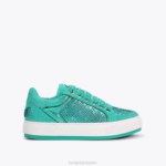 Kurt Geiger 女性 ロンドン サウスバンク D60X6299 緑 |履物