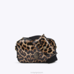 Kurt Geiger 女性 ロンドン ショアディッチ スモール カメラ バッグ D60X6142 ミッドブラウン |バッグ
