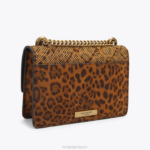 Kurt Geiger 女性 ロンドン ショアディッチ スモール クロスボディ D60X6138 ダークブラウンの組み合わせ |バッグ - Image 4