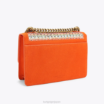 Kurt Geiger 女性 ロンドン ショアディッチ スモール クロスボディ D60X6113 オレンジ |バッグ - Image 4