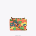 Kurt Geiger 女性 ロンドン ショアディッチ スモール クロスボディ D60X6114 オレンジ |バッグ