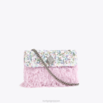 Kurt Geiger 女性 ロンドン スパンコール ミディアム ケンジントン D60X643 ピンクの組み合わせ |バッグ