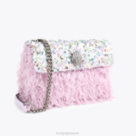 Kurt Geiger 女性 ロンドン スパンコール ミディアム ケンジントン D60X643 ピンクの組み合わせ |バッグ - Image 3
