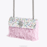 Kurt Geiger 女性 ロンドン スパンコール ミディアム ケンジントン D60X643 ピンクの組み合わせ |バッグ - Image 6