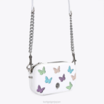 Kurt Geiger 女性 ロンドン スモール カメラ バッグ バタフライ D60X6213 白い櫛 |バッグ - Image 3