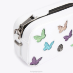 Kurt Geiger 女性 ロンドン スモール カメラ バッグ バタフライ D60X6213 白い櫛 |バッグ - Image 5