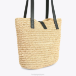 Kurt Geiger 女性 ロンドン ハンプトン ラフィア トート D60X6462 ベージュ |バッグ - Image 4