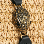 Kurt Geiger 女性 ロンドン ハンプトン ラフィア トート D60X6462 ベージュ |バッグ - Image 5