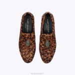 Kurt Geiger 女性 ロンドン ヒイラギ イーグル ローファー D60X6382 ミッドブラウン |履物 - Image 2