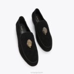 Kurt Geiger 女性 ロンドン ヒイラギ イーグル ローファー D60X6357 黒 |履物 - Image 3