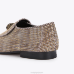Kurt Geiger 女性 ロンドン ヒイラギ イーグル ローファー D60X6378 ベージュ |履物 - Image 4