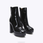 Kurt Geiger 女性 ロンドン ピエラ プラットフォーム ブーティー D60X6401 黒 |履物 - Image 3