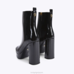 Kurt Geiger 女性 ロンドン ピエラ プラットフォーム ブーティー D60X6401 黒 |履物 - Image 4