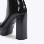 Kurt Geiger 女性 ロンドン ピエラ プラットフォーム ブーティー D60X6401 黒 |履物 - Image 5