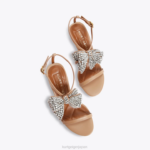 Kurt Geiger 女性 ロンドン ブロムリー ボウ サンダル 95 D60X6336 キャメル |履物 - Image 3