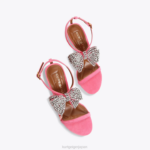 Kurt Geiger 女性 ロンドン ブロムリー ボウ サンダル 95 D60X6337 ピンク |履物 - Image 3
