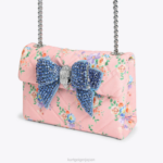 Kurt Geiger 女性 ロンドン ボウ ミディアム ケンジントン D60X685 ピンクの組み合わせ |バッグ - Image 6