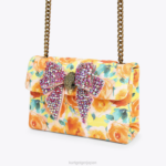 Kurt Geiger 女性 ロンドン ボウ ミディアム ケンジントン D60X63 オレンジ |バッグ - Image 6