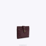 Kurt Geiger 女性 ロンドン マルチカードホルダー ソフト D60X6558 ワイン |バッグ - Image 3