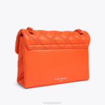 Kurt Geiger 女性 ロンドン ミニ ケンジントン ドレンチ D60X615 オレンジ |バッグ - Image 4
