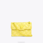 Kurt Geiger 女性 ロンドン ミニ ケンジントン ドレンチ D60X679 黄色 |バッグ