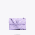Kurt Geiger 女性 ロンドン ミニ ケンジントン ドレンチ D60X687 ライラック |バッグ