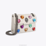 Kurt Geiger 女性 ロンドン ミニ ケンジントン ラブ バッグ D60X651 骨 |バッグ - Image 3